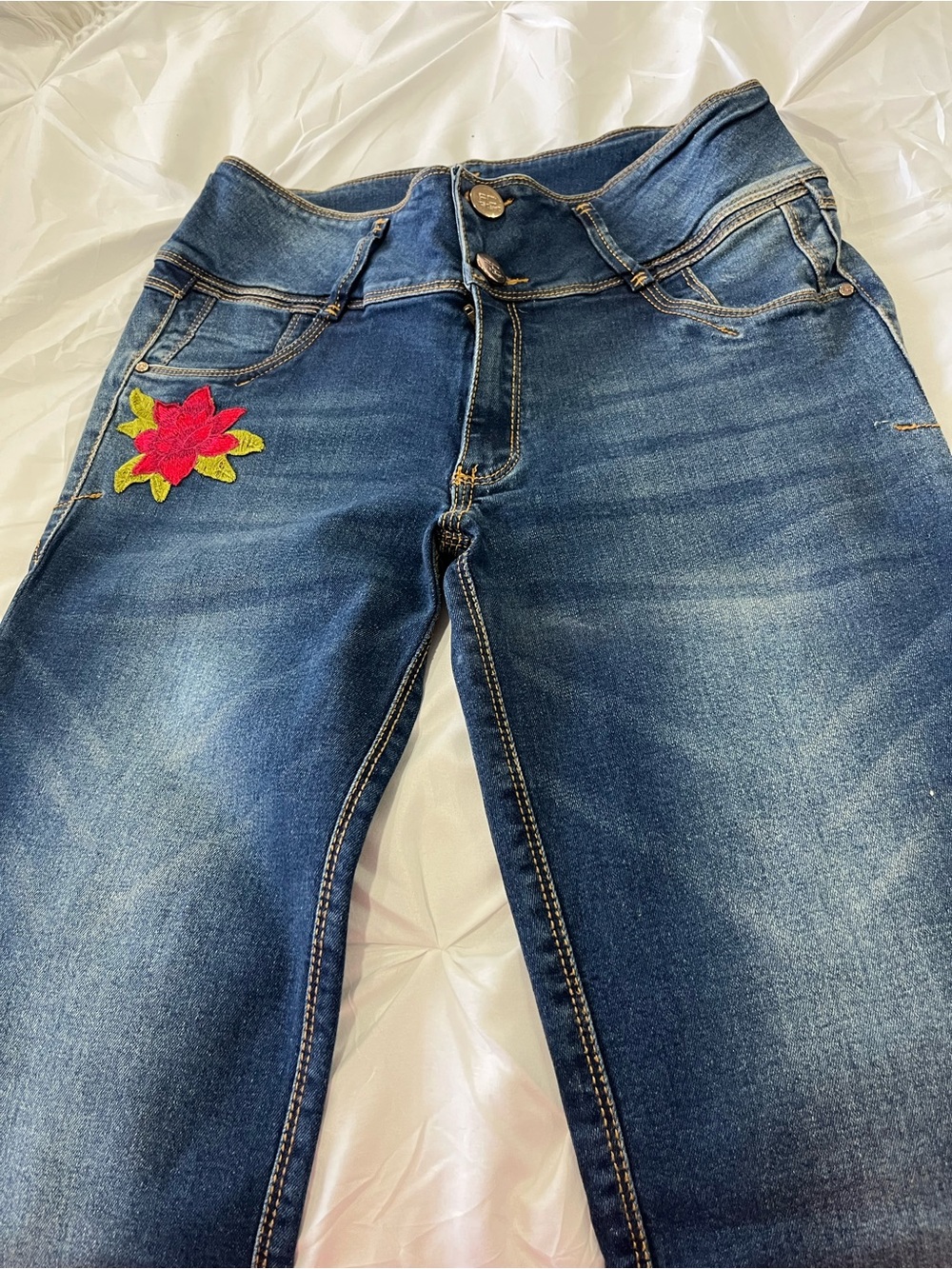 Colombian Butt Lifter Dark Blue Women’s Jeans. Size 14, size 10 in USA